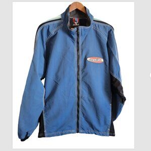 Daredevil Cycling Jacket Men's Size LG Full Zip Mesh Sides Front & Back Pockets